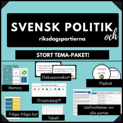 Politik och partier - Paket!