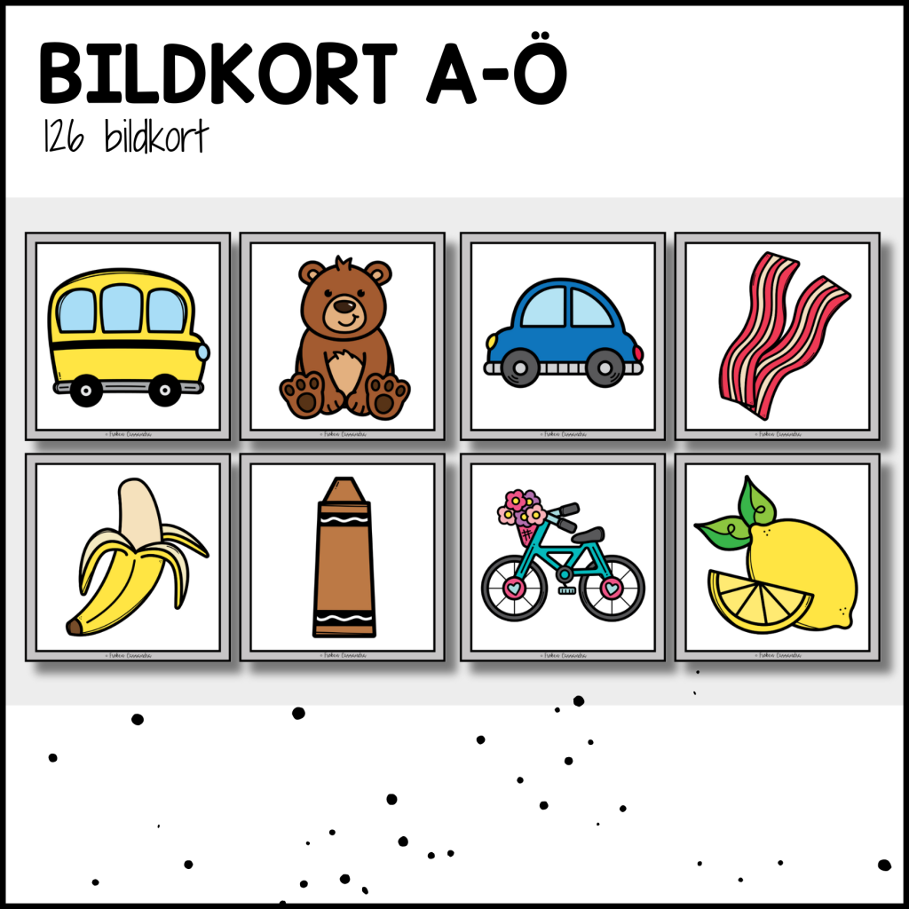 BILDKORT: A-Ö
