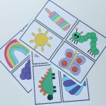 Kort med figurer – leklera eller trolldeg - bild 3