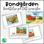 Robins dag på bondgården – Lättläst - bild 1