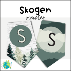 Skogen - Vimplar