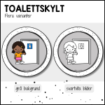 Toalettskyltar - bild 2