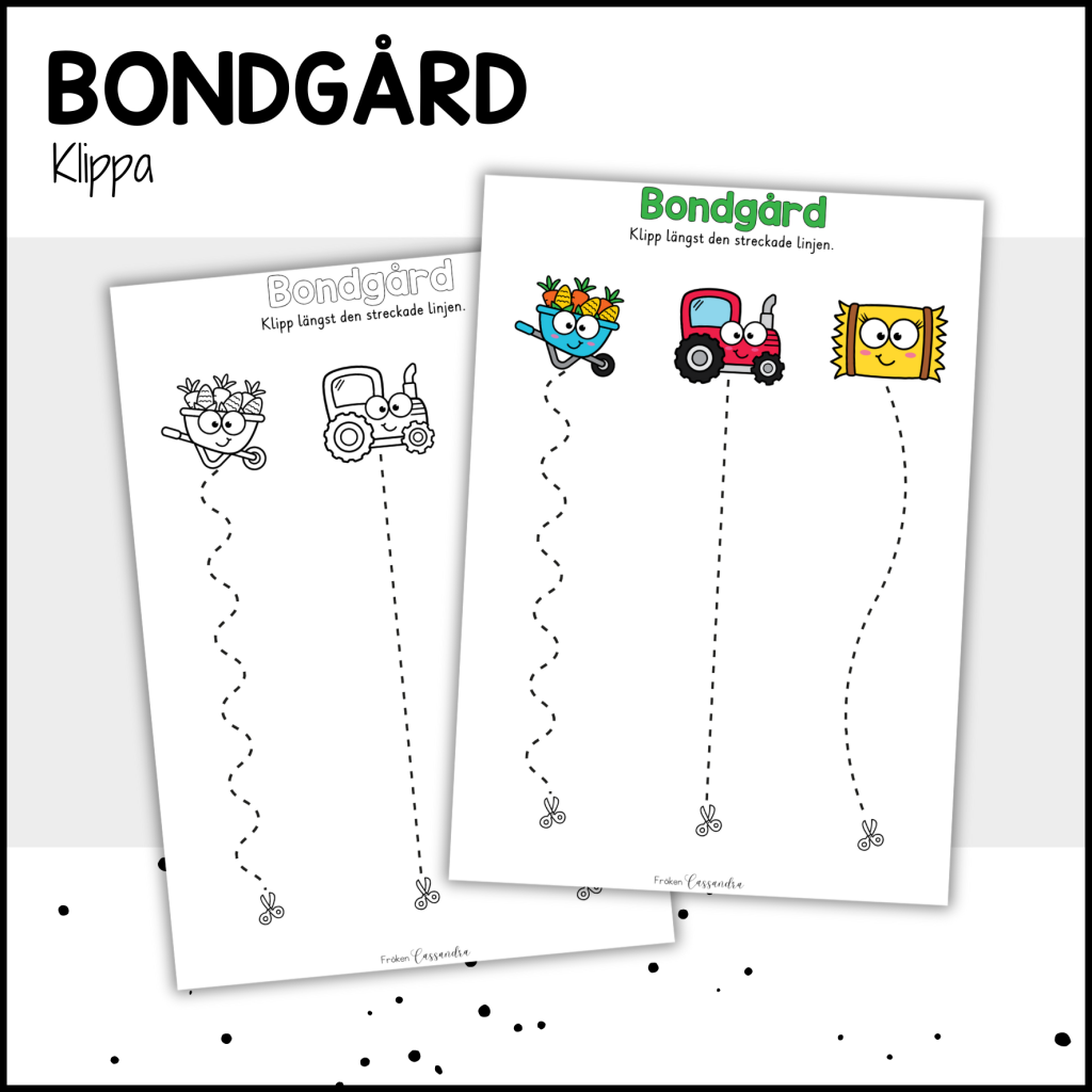 BONDGÅRD: klippa