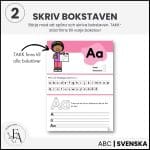 Jag lär mig alfabetet | Bokstavshäfte | (256 sidor!) - bild 4