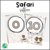 Safari - Siffror 0-10