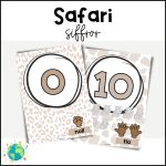 Safari – Siffror 0-10 - bild 1