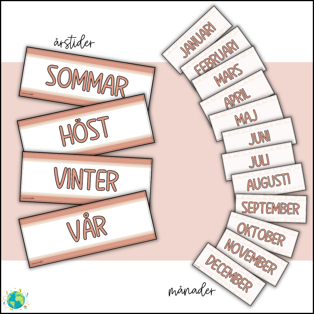 Safari - Väggkalender