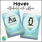 Havet – Alfabetet och siffror - bild 1