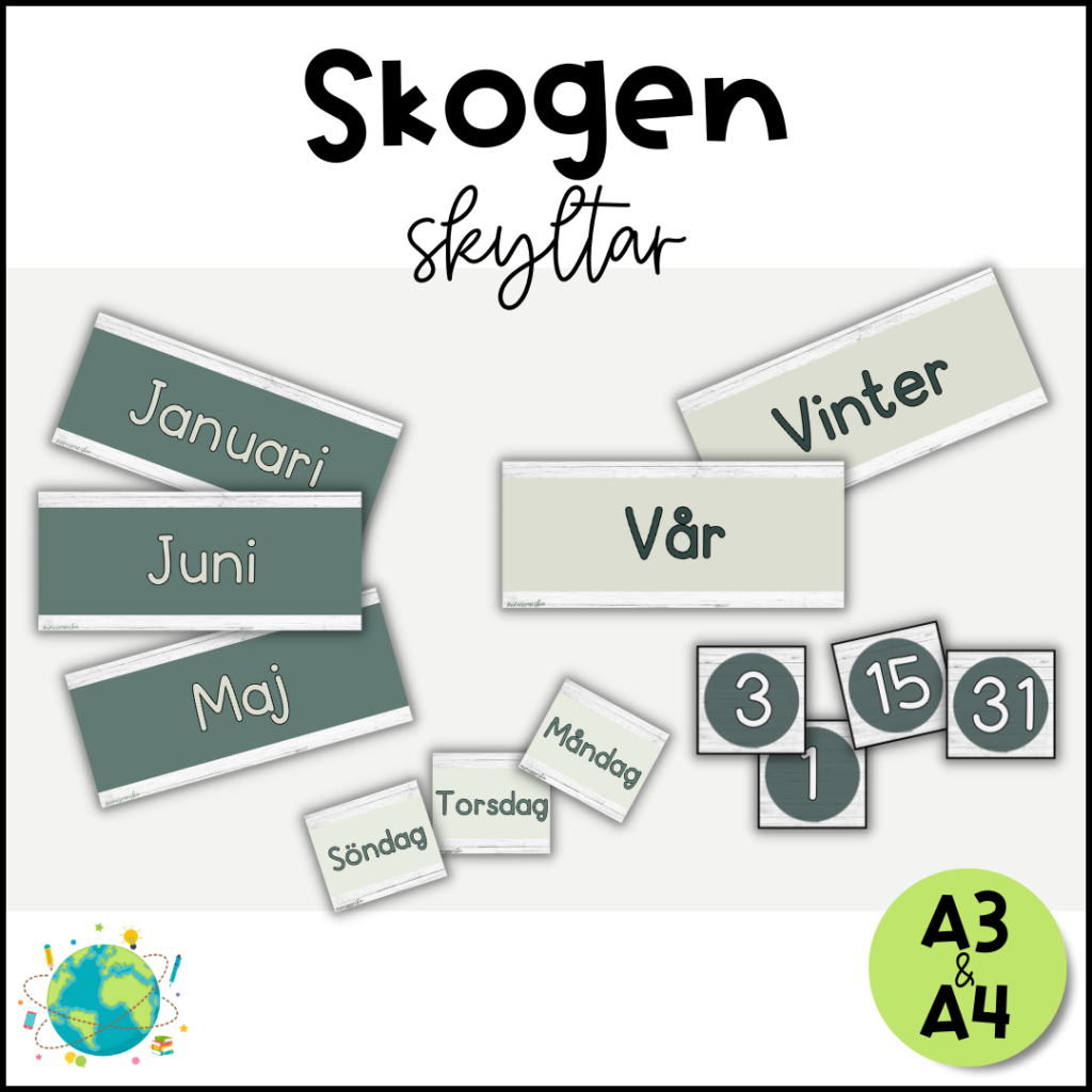 Skogen – Årets skyltar