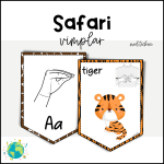 Safari – Alfabetet med tecken - bild 1