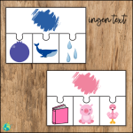 Färger Pussel – Svenska, engelska och tecken - bild 5