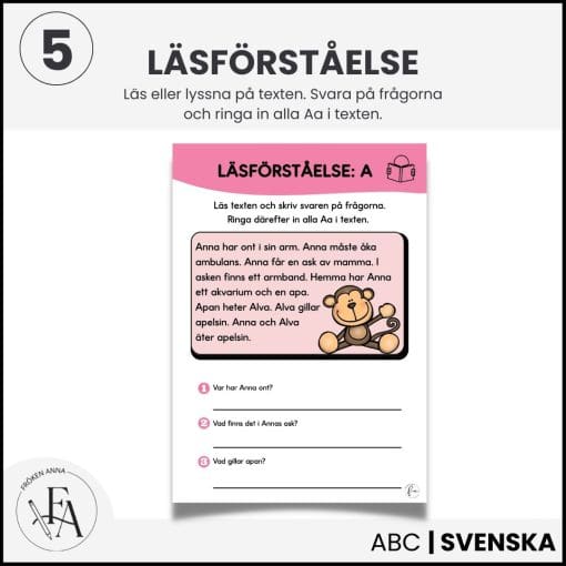 Jag lär mig alfabetet | Bokstavshäfte | (256 sidor!)
