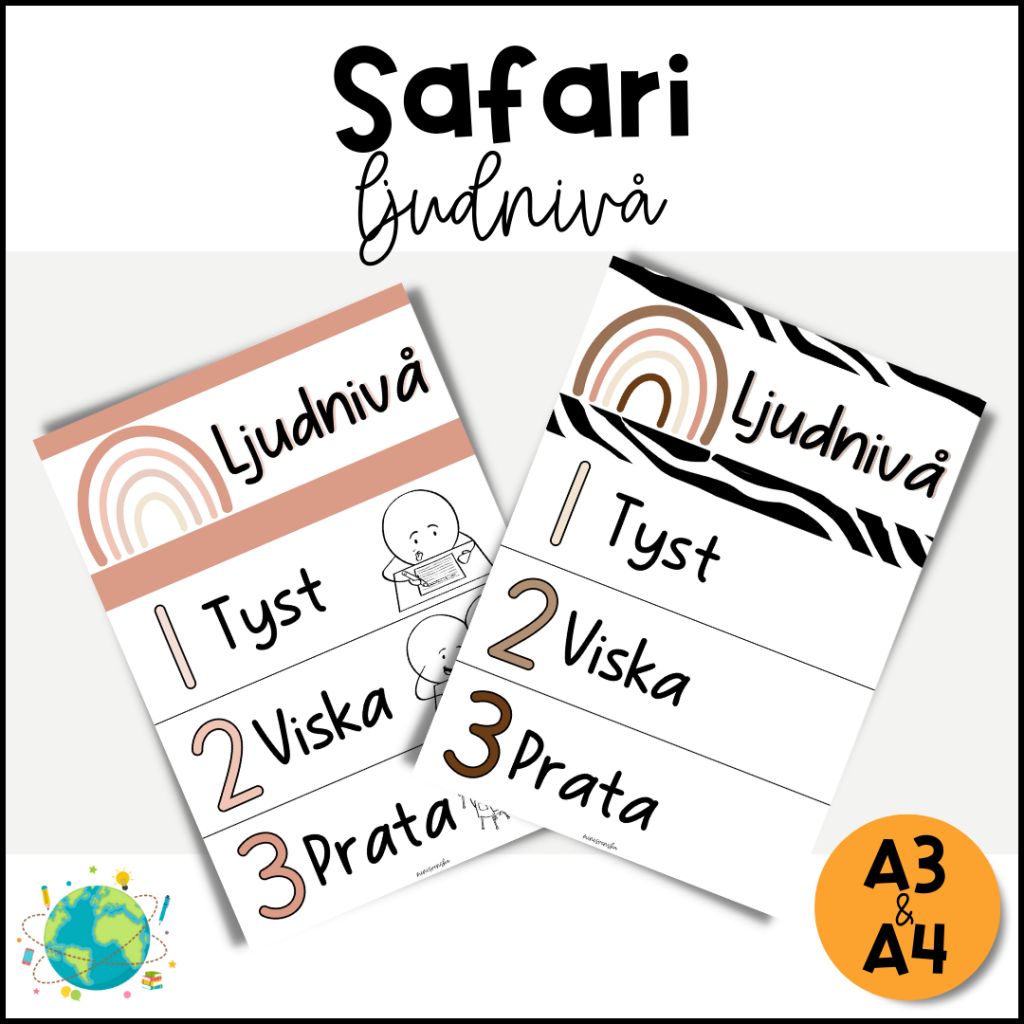 Safari – Ljudnivå