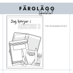 Färglägg skolstart - bild 1