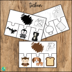 Färger Pussel – Svenska, engelska och tecken - bild 4