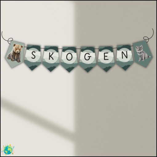 Skogen - Vimplar