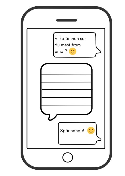 Smartphone Flipbok- Nya mål och tankar om nytt läsår osv.