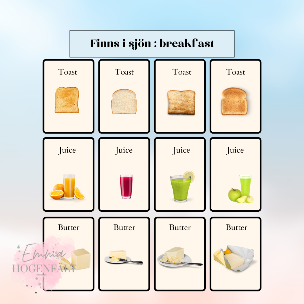 Finns i sjön – breakfast