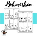 Bokmärken djur och ätbart - bild 2