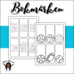 Bokmärken blandade motiv - bild 1