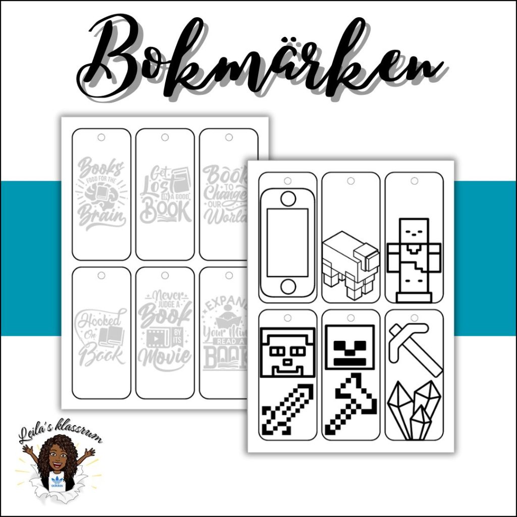 Bokmärken spel, anime och monster