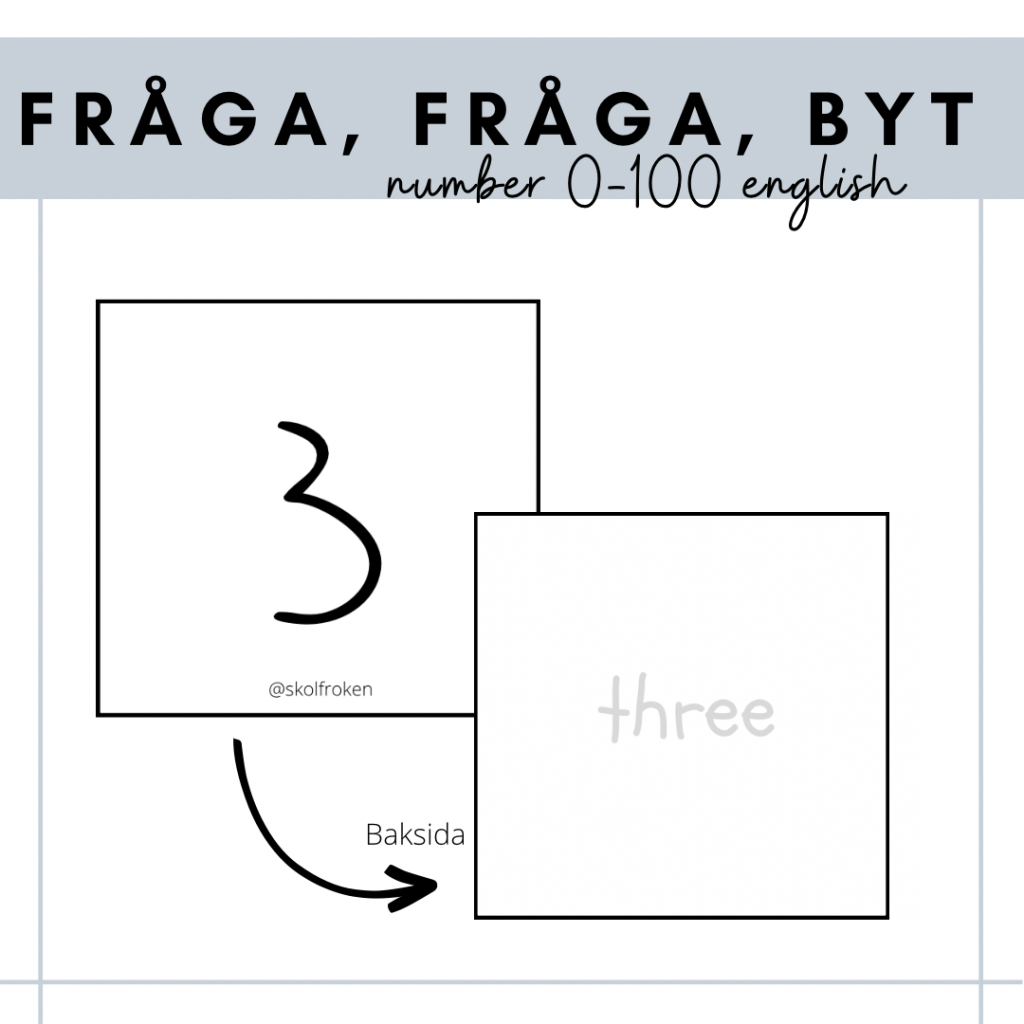 Fråga, fråga, byt – numbers