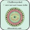 Chiffernyckel - skriv och lös hemliga meddelanden3+