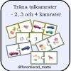 Taluppfattning - 2, 3 och 4 kamrater