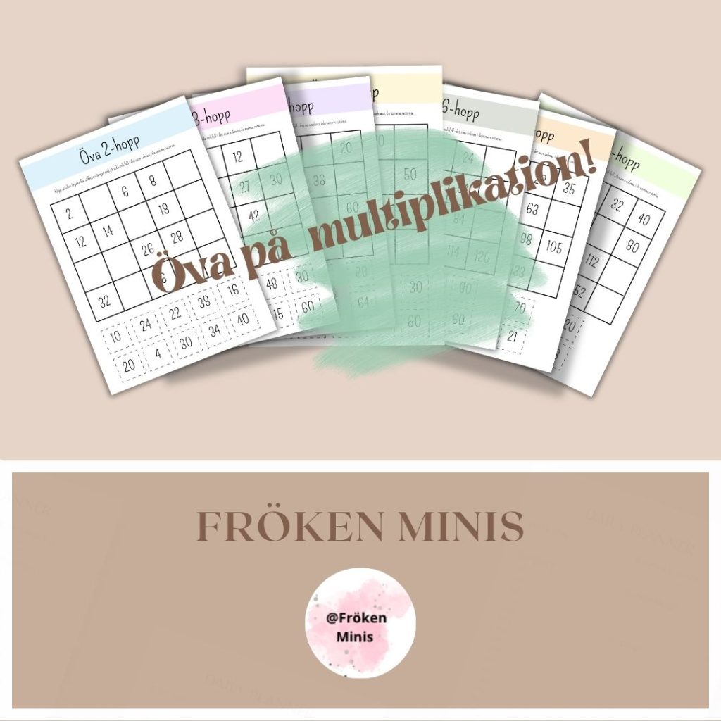 Multiplikation 2-12 hopp