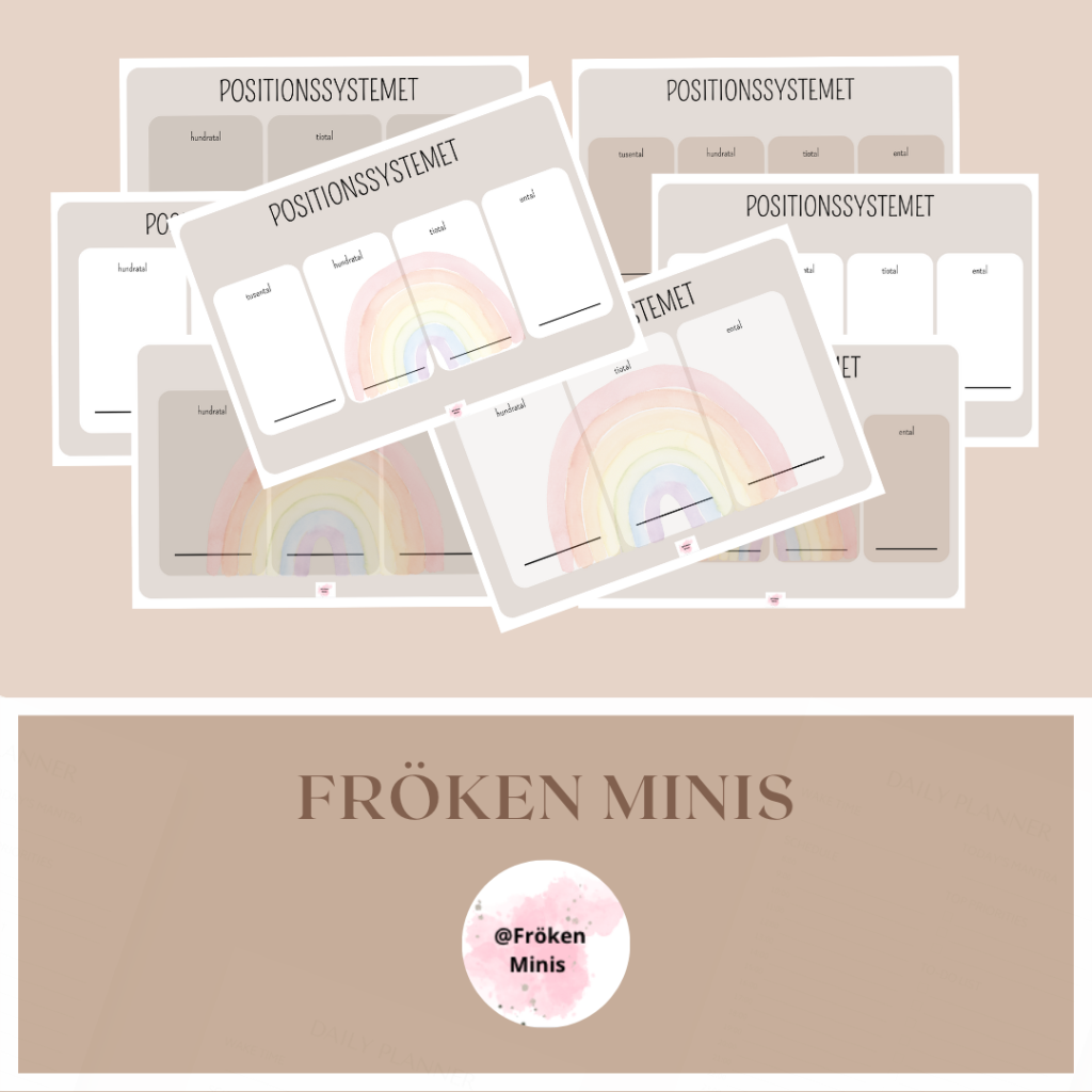 Positionssystemet liggande