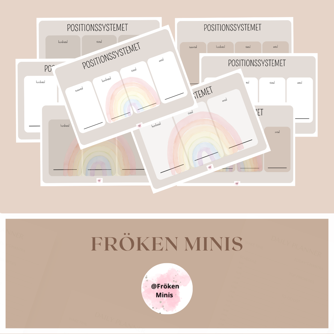 Positionssystemet liggande