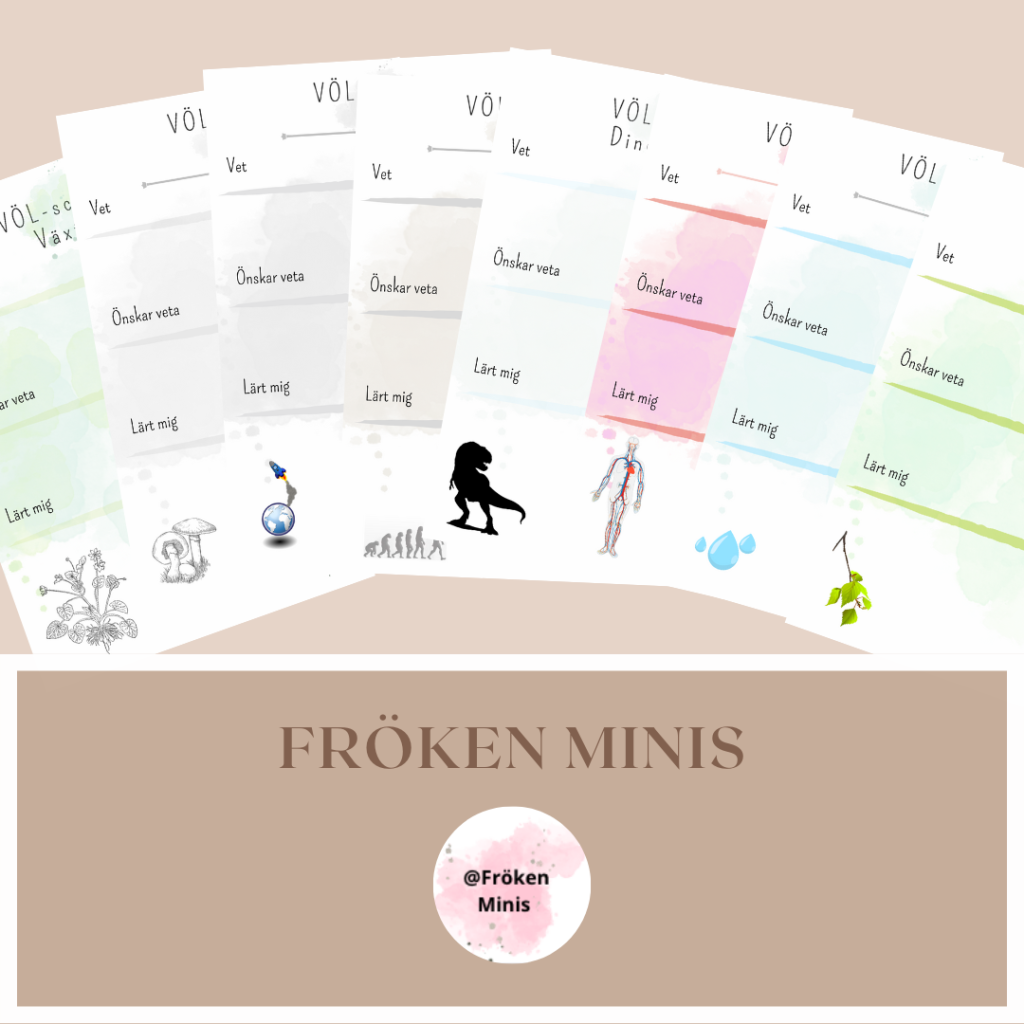 VÖL scheman olika arbetsområden