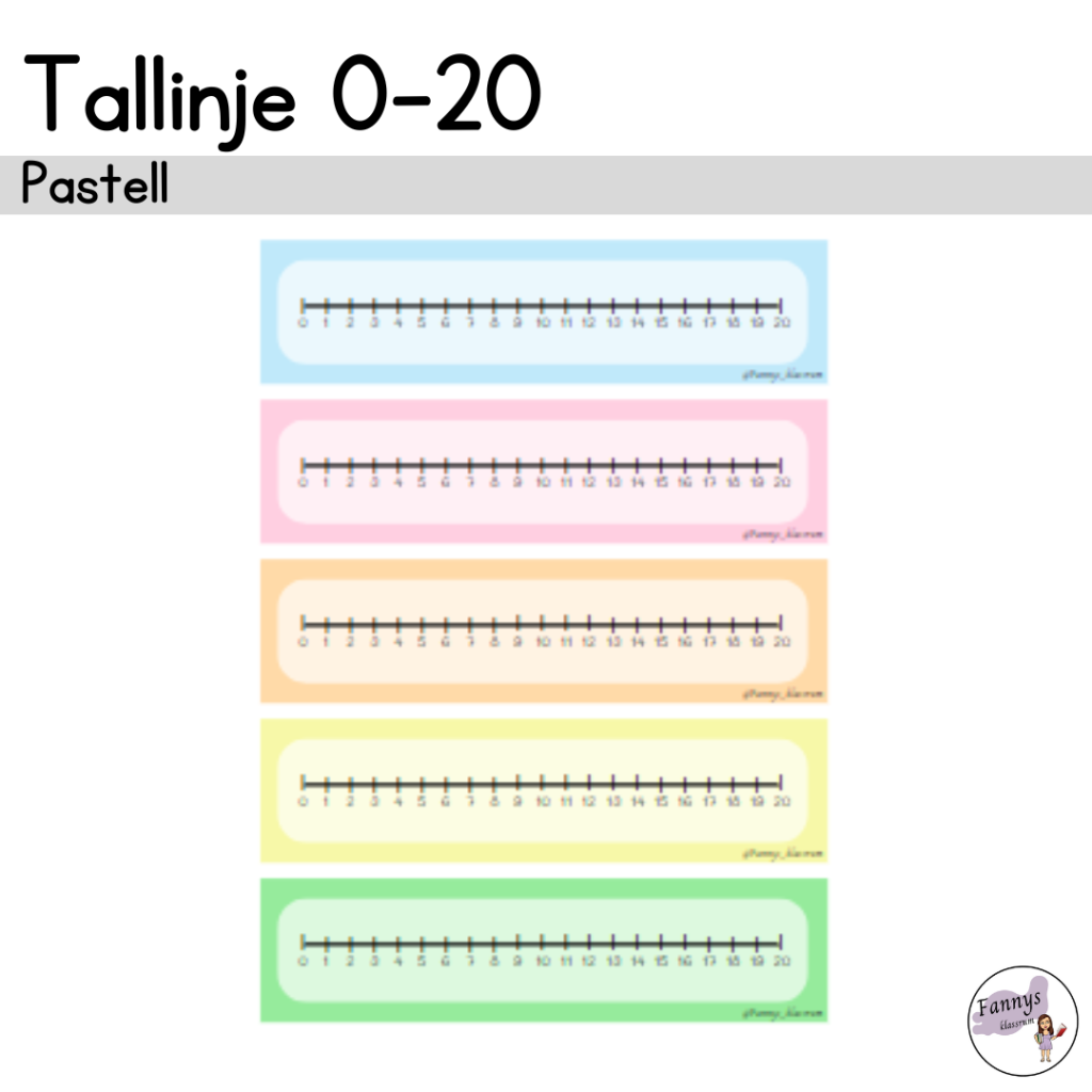 Tallinje 0-20