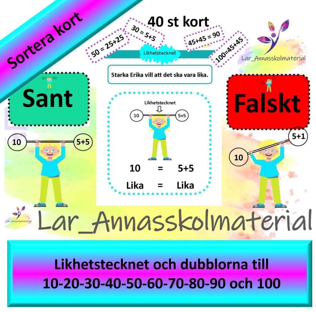 Dubblorna 10-100 och Likhetstecknet