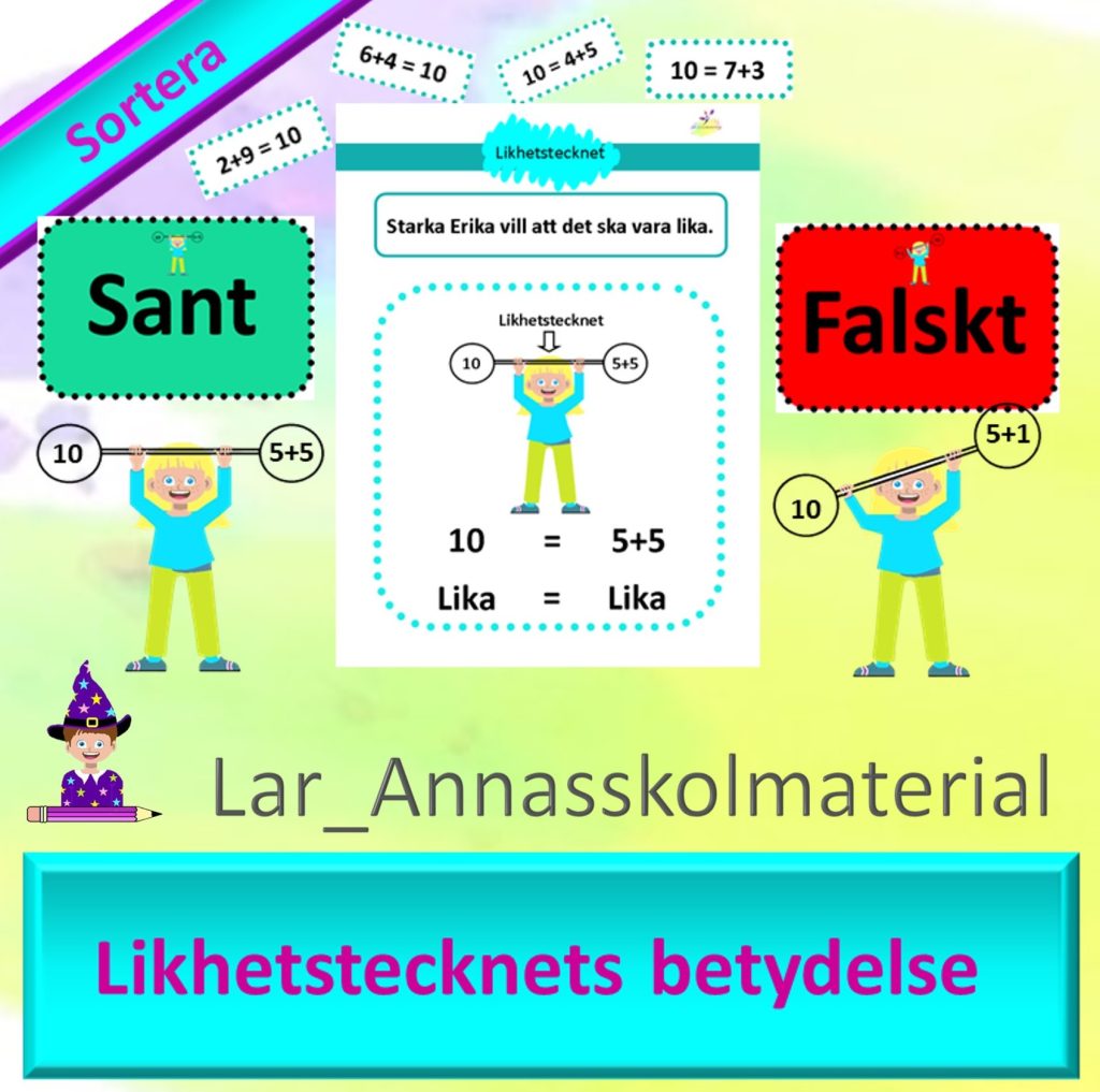 Likhetstecknet Addition