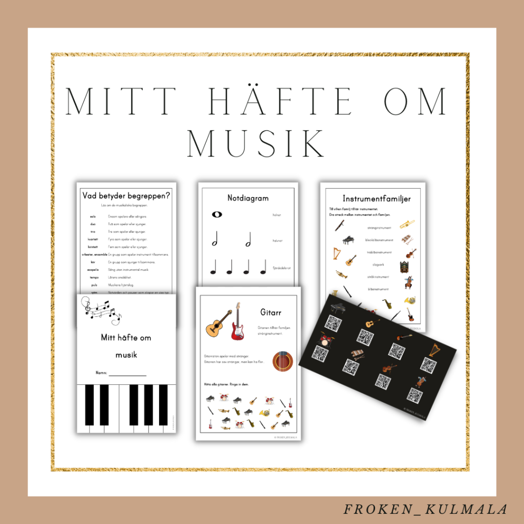 Mitt häfte om musik