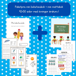 Paket med min bokstavsbok + min mattebok - bild 1