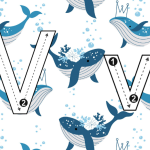 Alfabet A4 till vägg eller flashcards - bild 3