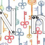 Alfabet A4 till vägg eller flashcards - bild 6