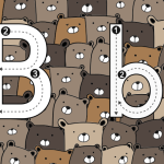 Alfabet A4 till vägg eller flashcards - bild 9