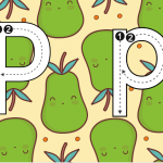 Alfabet A4 till vägg eller flashcards - bild 11