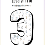 Paket med min bokstavsbok + min mattebok - bild 13