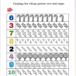 Paket med min bokstavsbok + min mattebok - bild 7