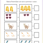 Paket med min bokstavsbok + min mattebok - bild 6