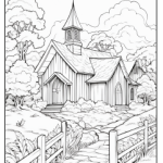 Målarbok målarbilder tema höst - bild 6