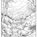 Målarbok målarbilder tema höst - bild 7