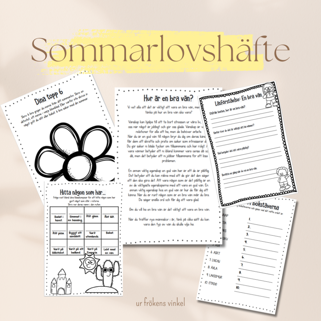 Sommarlovshäfte