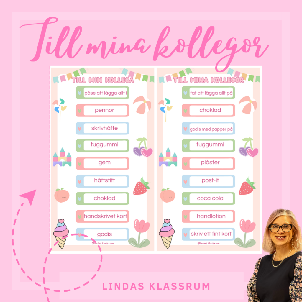 Till mina kollegor