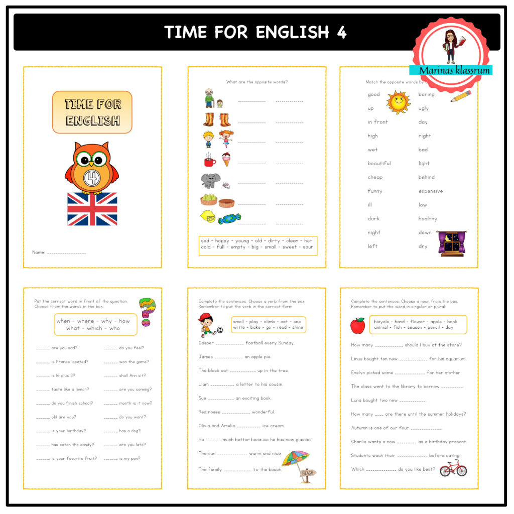 Time for English 4
