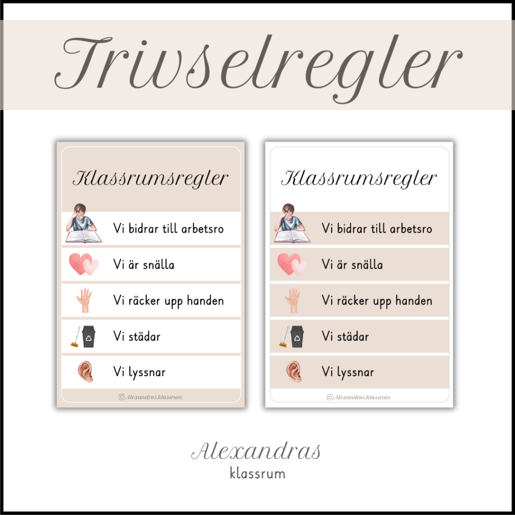 Trivselregler
